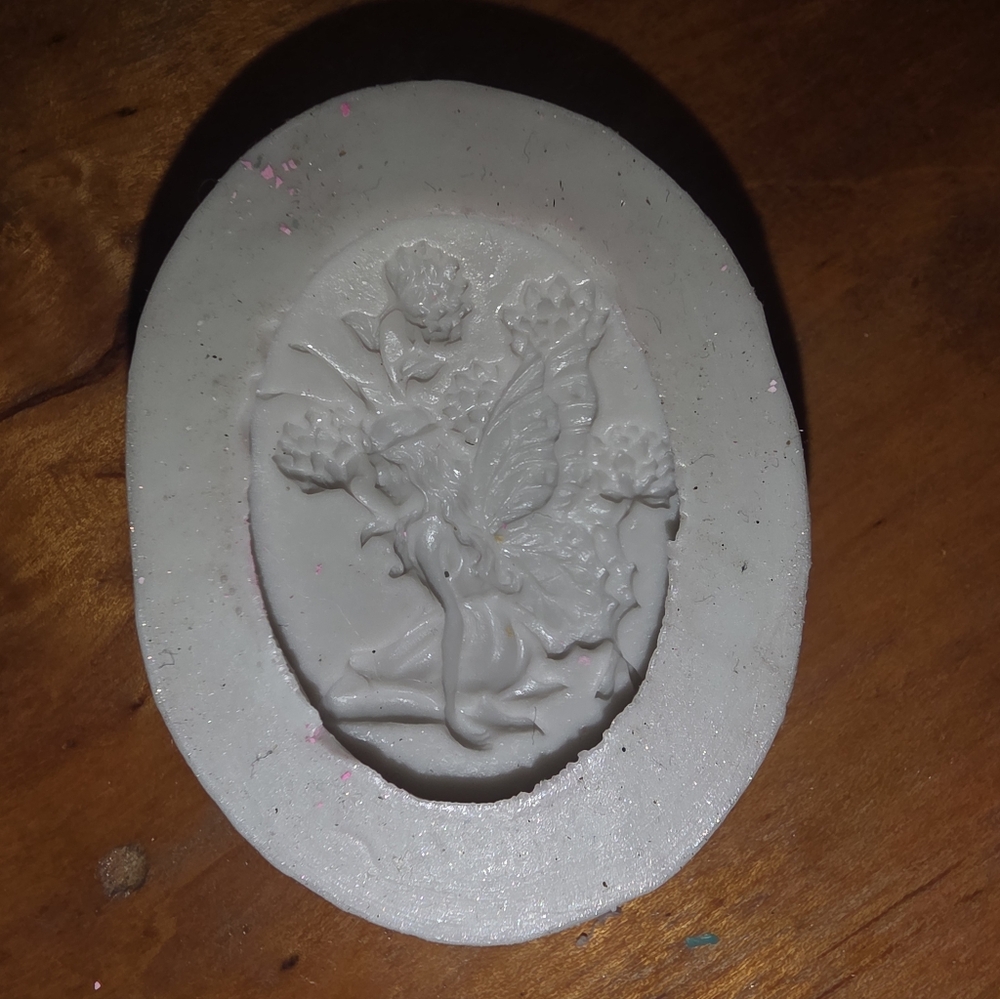 Butterfly Fairy Cameo Mold For Resin / Polymer Clay
